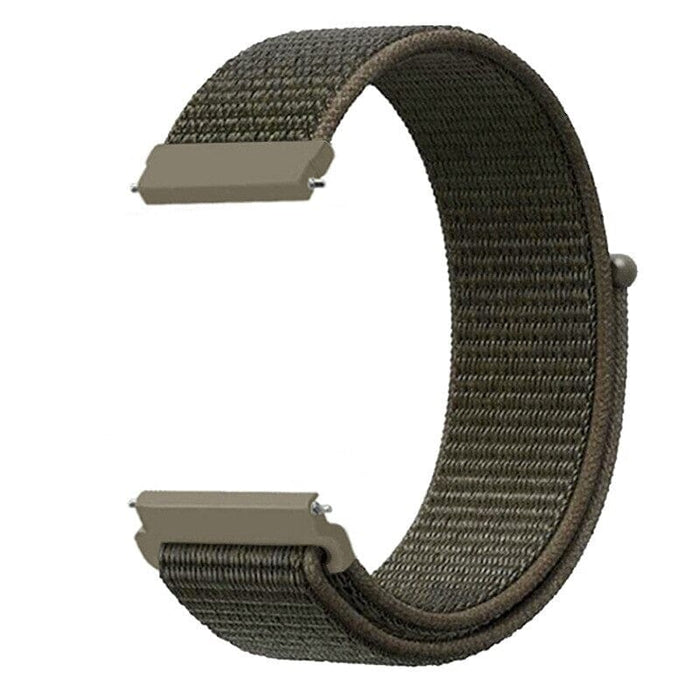 army-green-garmin-fenix-7-watch-straps-nz-nylon-sports-loop-watch-bands-aus