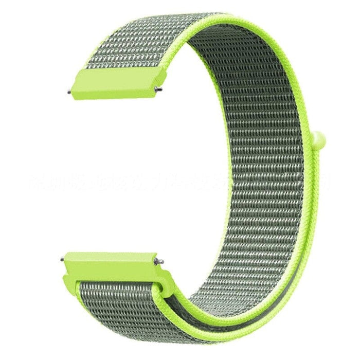 highlighter-green-suunto-7-d5-watch-straps-nz-nylon-sports-loop-watch-bands-aus