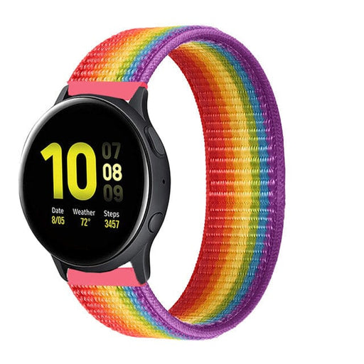 rainbow-garmin-quatix-3-watch-straps-nz-nylon-sports-loop-watch-bands-aus