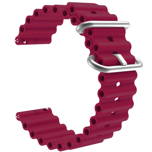 maroon-magnetic-sports-garmin-approach-forerunner-20mm-range-watch-straps-nz-ocean-band-silicone-watch-bands-aus