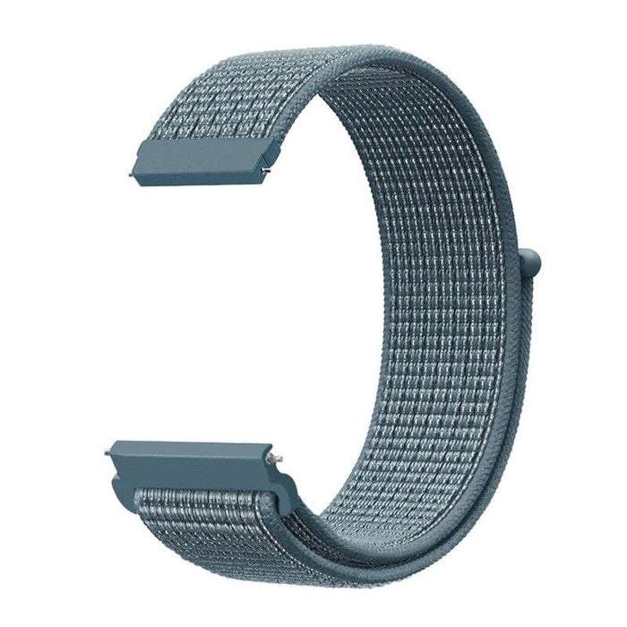 blue-grey-ticwatch-5-pro-watch-straps-nz-nylon-sports-loop-watch-bands-aus