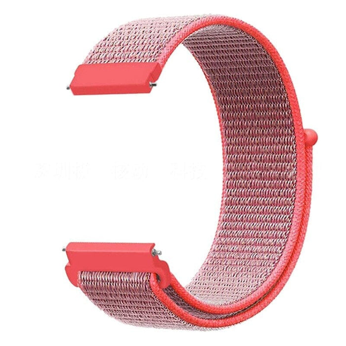 red-garmin-fenix-5x-watch-straps-nz-nylon-sports-loop-watch-bands-aus