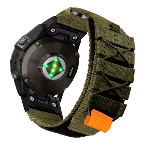 army-green-garmin-instinct-watch-straps-nz-nylon-sport-watch-bands-aus