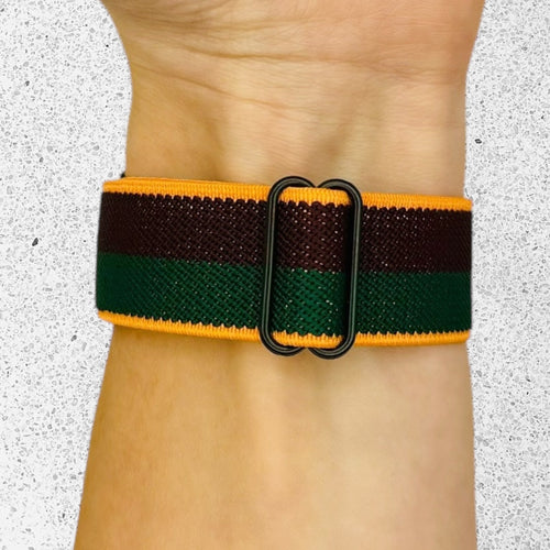 green-brown-orange-stripe-suunto-3-3-fitness-watch-straps-nz-braided-loop-flex-watch-bands-aus