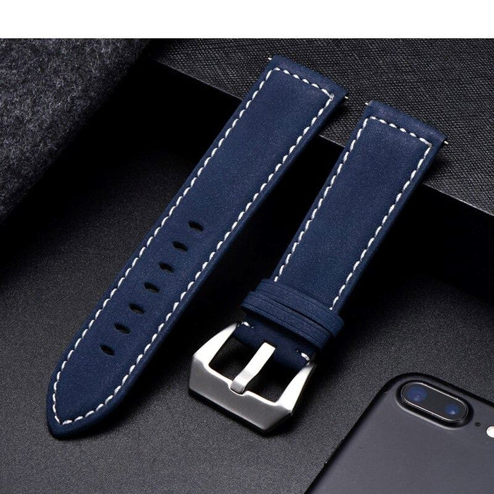 green-silver-buckle-fitbit-charge-6-watch-straps-nz-retro-leather-watch-bands-aus