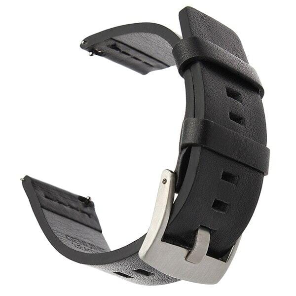 black-silver-buckle-garmin-fenix-6x-watch-straps-nz-leather-watch-bands-aus