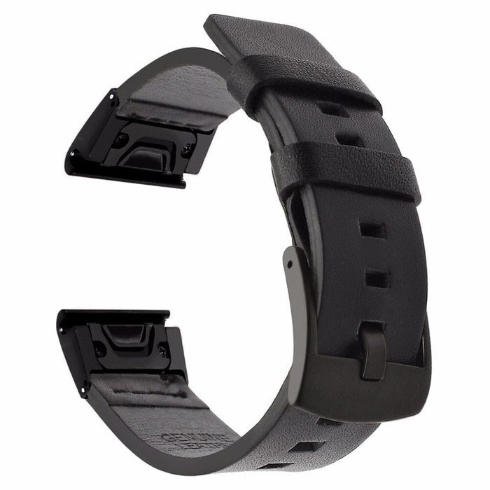 black-garmin-descent-mk3-mk3i-(43mm)-watch-straps-nz-leather-watch-bands-aus