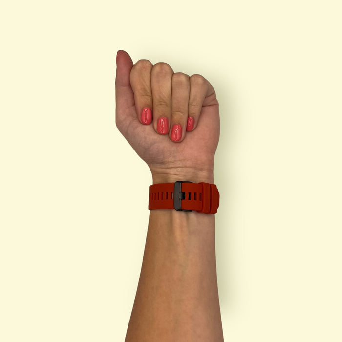red-garmin-approach-s62-watch-straps-nz-silicone-watch-bands-aus