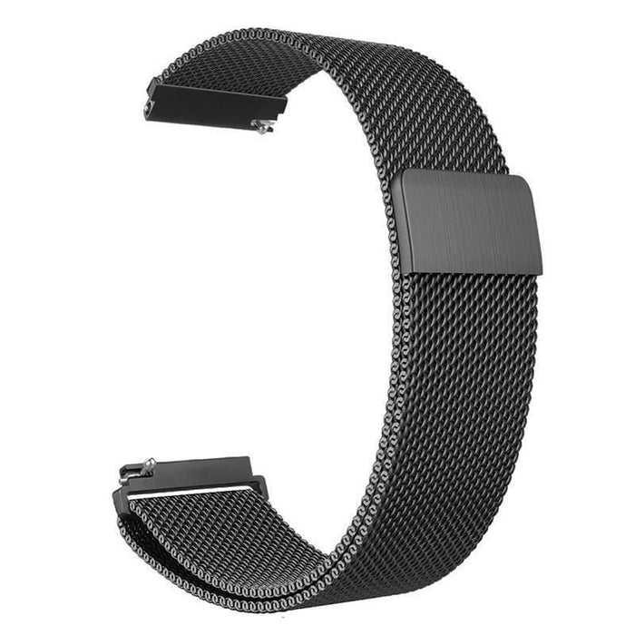 black-metal-garmin-vivomove-3s-watch-straps-nz-milanese-watch-bands-aus