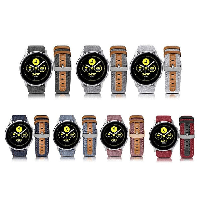 charcoal-garmin-fenix-6s-watch-straps-nz-denim-watch-bands-aus