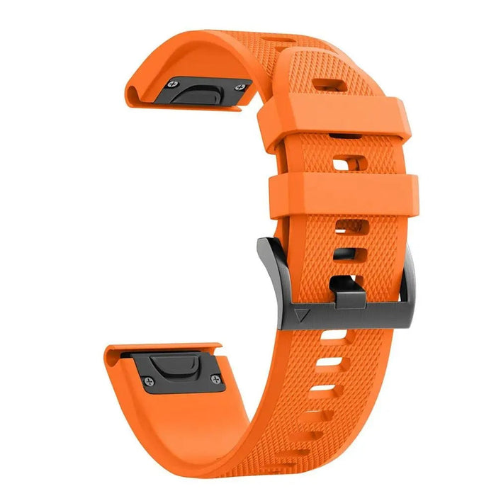 orange-garmin-fenix-5s-watch-straps-nz-silicone-watch-bands-aus