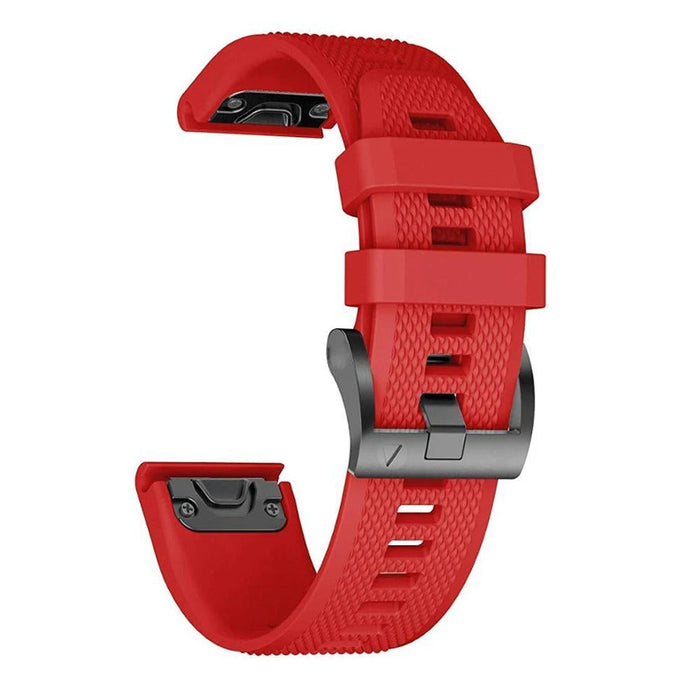 red-garmin-fenix-6x-watch-straps-nz-silicone-watch-bands-aus