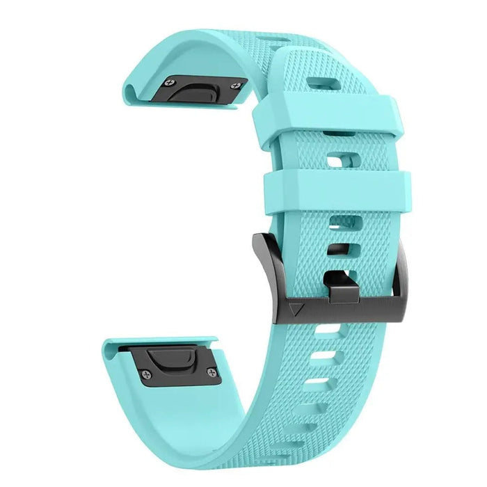 teal-garmin-fenix-5s-watch-straps-nz-silicone-watch-bands-aus