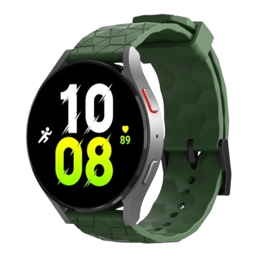 army-green-hex-patternnixon-22mm-range-watch-straps-nz-silicone-football-pattern-watch-bands-aus