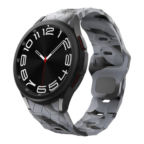 grey-camo-hex-patterngarmin-hero-legacy-(45mm)-watch-straps-nz-silicone-football-pattern-watch-bands-aus