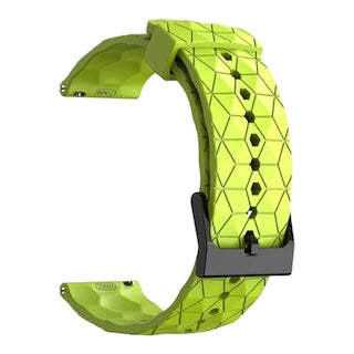 lime-green-hex-pattern-samsung-galaxy-watch-fe-watch-straps-nz-silicone-football-pattern-watch-bands-aus