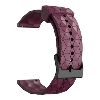 maroon-hex-pattern-casio-prg-600-watch-straps-nz-silicone-football-pattern-watch-bands-aus