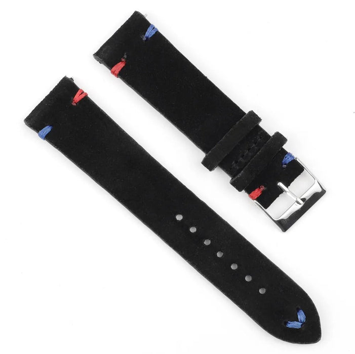 black-red-blue-garmin-epix-pro-(gen-2,-51mm)-watch-straps-nz-suede-watch-bands-aus