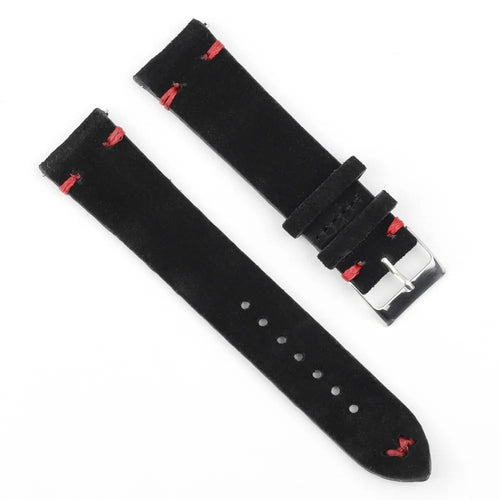 black-red-garmin-epix-(gen-2)-watch-straps-nz-suede-watch-bands-aus