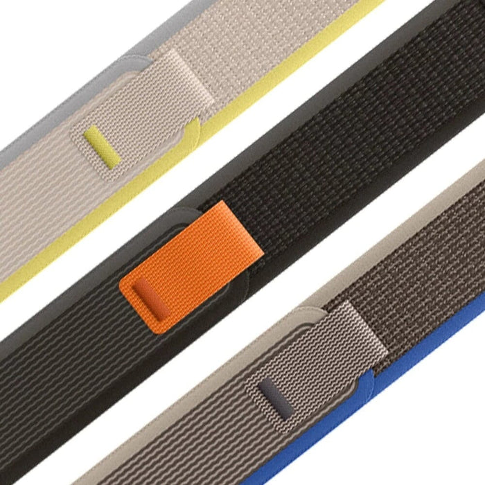 black-grey-orange-pixbee-kids-4g-video-smart-watch-watch-straps-nz-trail-loop-watch-bands-aus