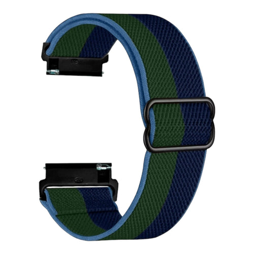 blue-green-stripe-garmin-forerunner-645-watch-straps-nz-braided-loop-flex-watch-bands-aus