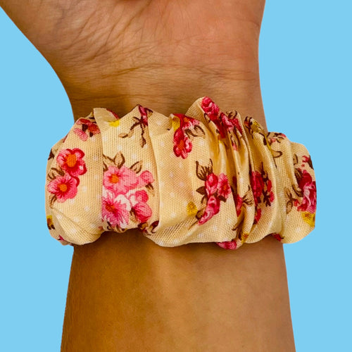 pink-flower-garmin-quatix-5-watch-straps-nz-scrunchies-watch-bands-aus