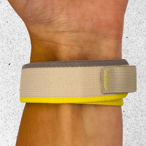 beige-yellow-xiaomi-gts-gts-2-range-watch-straps-nz-trail-loop-watch-bands-aus