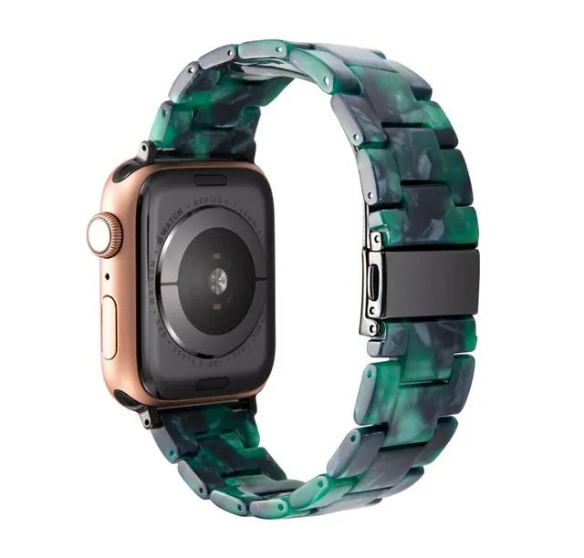 emerald-green-google-pixel-watch-3-(41mm)-watch-straps-nz-resin-watch-bands-aus