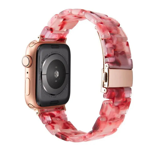 peach-red-moochies-connect-4g-watch-straps-nz-resin-watch-bands-aus