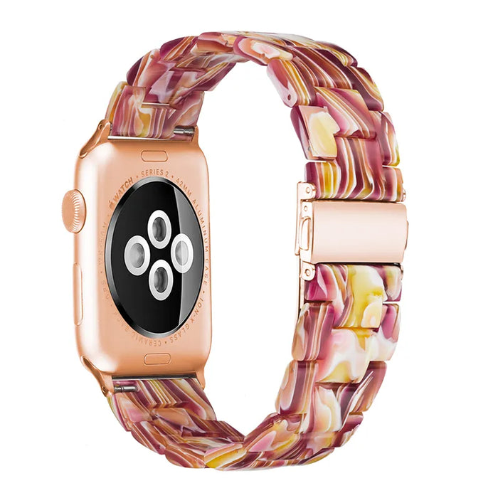 rose-quartz-samsung-galaxy-watch-active-2-(40mm-44mm)-watch-straps-nz-resin-watch-bands-aus