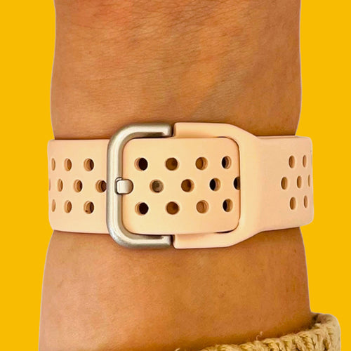 peach-garmin-quatix-3-watch-straps-nz-silicone-sports-watch-bands-aus