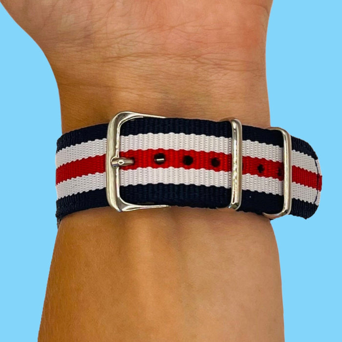 blue-red-white-garmin-quatix-3-watch-straps-nz-nato-nylon-watch-bands-aus