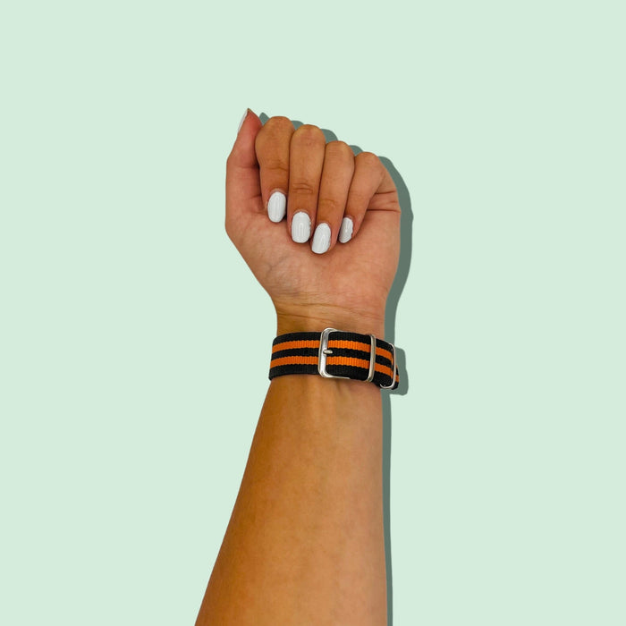 black-orange-garmin-quatix-3-watch-straps-nz-nato-nylon-watch-bands-aus