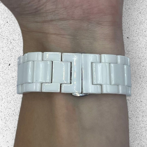 Ceramic Watch Band Strap For Garmin Vivoactive 4 3 /Venu 2/SQ Vivomove  Trend HR