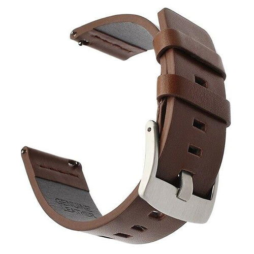 brown-silver-buckle-garmin-quatix-3-watch-straps-nz-leather-watch-bands-aus
