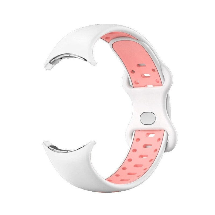 google-pixel-watch-straps-nz-bands-aus-white-pink