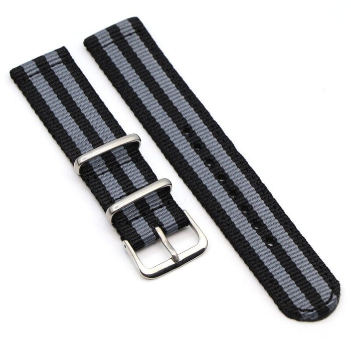 black-grey-garmin-quatix-3-watch-straps-nz-nato-nylon-watch-bands-aus