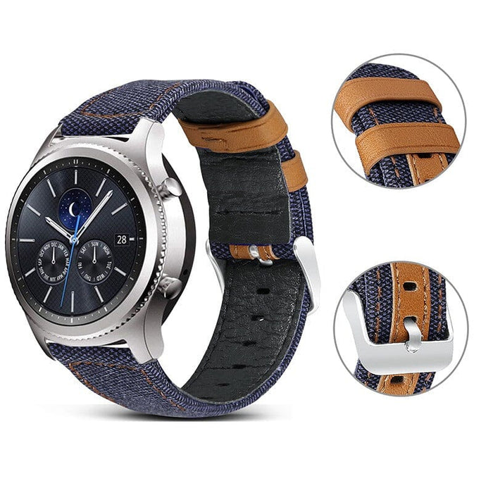 dark-blue-ticwatch-gth-watch-straps-nz-denim-watch-bands-aus