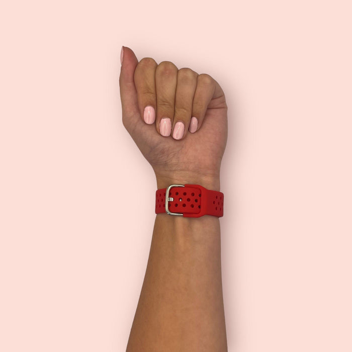 red-garmin-quatix-3-watch-straps-nz-silicone-sports-watch-bands-aus