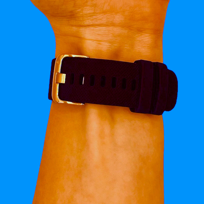 navy-blue-rose-gold-buckle-huawei-watch-gt-46mm-watch-straps-nz-silicone-watch-bands-aus