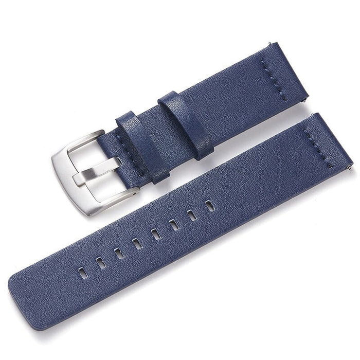 blue-silver-buckle-garmin-quatix-3-watch-straps-nz-leather-watch-bands-aus