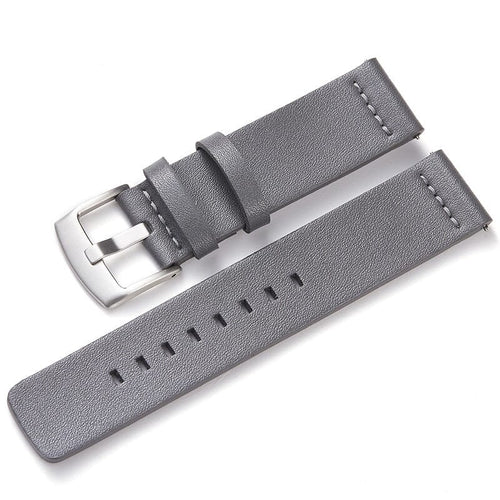 grey-silver-buckle-garmin-quatix-3-watch-straps-nz-leather-watch-bands-aus